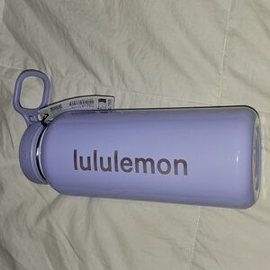 Lululemon Back To Life Sports Bottle, 32oz, Straw Lid! LFRS/PNKO!! Nwts